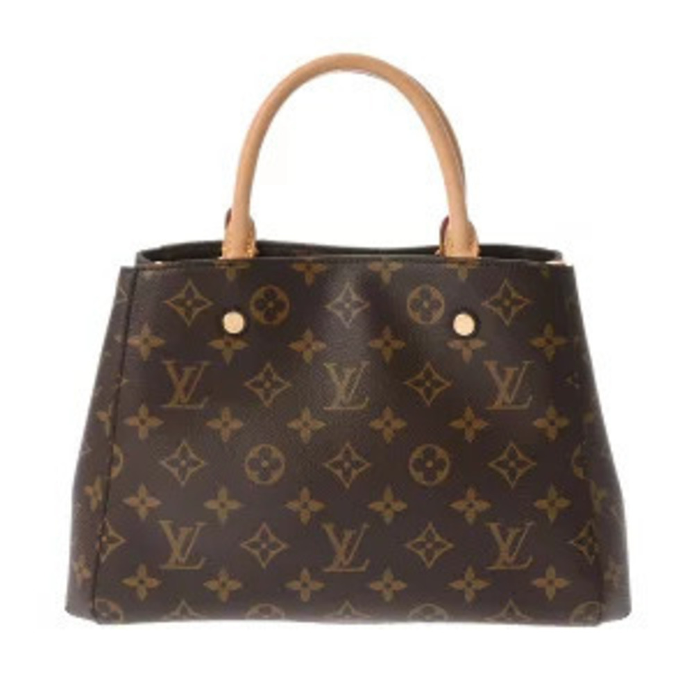 Louis Vuitton Monogram Montaigne Brown Canvas Handbag